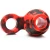 Creature Cocks Hell Hound Silicone Penis Sleeve + Ball Stretcher Medium Red