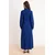Trendyol Modest Ženska haljina Tctss26Eb00083, Tamnoplava