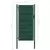 Vrata za ogradu PVC i čelik 100x204 cm Zelena