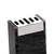 Knife holder, 5 spaces, marble, Rockingham Forge, Black - Grunwerg