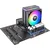 Thermaltake CPU cooler Astria 400, ARGB, 230W TDP, crni