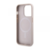 Maska Guess Magsafe 4G Pu Printed Stripes za iPhone 15 Pro roze