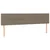 Vidaxl Box spring postelja z vzmetnico taupe 160x200 cm blago