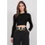 Trend Alacati Stili Ženska bluza Alc-X14924, Crna