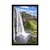 Plakat slap Seljalandsfoss - 40x60 silver