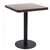 vidaXL Bistro miza temno rjava 60x60 cm mediapan
