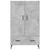 Visoka komoda boja betona 69,5 x 31 x 115 cm konstruirano drvo
