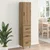 Highboard Umjetnički hrast 34,5 x 34 x 90 cm Konstruirano drvo