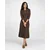 MICHAEL Michael Kors POLO FLARE MIDI DRESS Kostanjeva