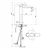 Baterija za lavabo L 230109G