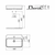 Loop Square lavabo 60cm