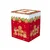 Porcelain mug with a metal infuser and lid, 350 ml, Fancy Gingerbread