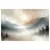Slika meglene gore in jezero - 120x80