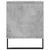 TV ormarić boja betona 100x34,5x44,5 cm od konstruiranog drva