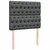 Vidaxl Box spring postelja z vzmetnico temno siva 120x200 cm blago