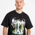 Majice PLEASURES Pond T-Shirt Black S