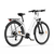 Onesport Električno kolo OneSport OT07, v celoti okvir iz aluminijeve zlitine, 27,5-palčno električno kolo BAFANG srednji motor in 36 V 250 W 10,4 Ah baterija-bela, (21698503)