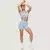 GymBeam Women‘s NEO Seamless Shorts Sky