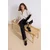 Trendyol Shoes Ženske mokasine Takss26La00002, Crne