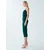 BWLDR Koktejl obleka Ryette smaragd