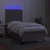 Vidaxl Box spring postelja z vzmetnico LED taupe 90x200 cm blago