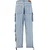 Urban Classics Kargo kavbojke moder denim