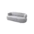 Atelier del Sofa Trosed Roma, 230 cm, Sivi