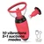 Gardj Europe CRUSHIOUS SCARLET VULVA PUMP – STIMULATOR NA AKUMULATOR