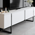 HANAH HOME Set za dnevnu sobu Luxe Set White Black