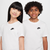Nike K NSW TEE EMB FUTURA LBR, dečja majica, bela FZ5177