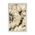 Plakat cvetovi dalije v sepia varianti - 20x30 silver