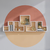 Hanah home Zidna polica Bela
