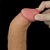 LoveToy Dual Layered Platinum Silicone Rotator 9.0 Flesh