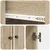 Set ormara 2 pcs 66 x 34,5 x 90 cm Konstruirano drvo