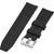 GS Univerzalni silikonski pašček 22 mm, črne barve