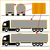 Odsevni trakovi za prikolice tovornjakov, rumen, 50m JBM