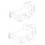 Hanah Home Ram za krevet Safir, 160x110x200 cm, Braon