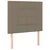 vidaXL vidaXL Box spring postelja z vzmetnico taupe 100x200 cm blago, (20894175)