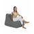 ATELIER DEL SOFA Lazy bag Trendy Comfort Bed Pouf Fume