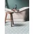 Decormat PVC podloga Geometrijski križi 120x180 cm