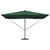 Suncobran Zelena 352 x 251 x 265 cm Poliester i aluminij