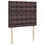 Vidaxl Box spring postelja z vzmetnico temno rjava 120x190 cm blago