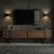 HANAH HOME TV Polica Onera Milano Walnut Black