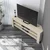 Hanah Home TV komoda Corner, 120x40x30 cm, Bež