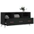 TV ormarić crni 102 x 36 x 50 cm od konstruiranog drva