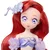 Zbirateljska lutka Ariel v slogu mange Mattel Disney (JLT60)