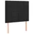 Greatstore Box spring postelja z vzmetnico črna 90x200 cm žamet