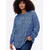 SHEEGO Bluza modra/bela