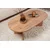 Hanah Home Klub sto Sable, 119x40x60cm, Braon