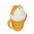 CANPOL Šolja za bebe sa silikonskom Flip-top slamčicom 210 ml žuta